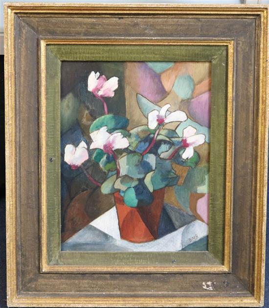 Attributed to Diego Rivera (1886-1957) Ciclomenes Blancos 14 x 11in.